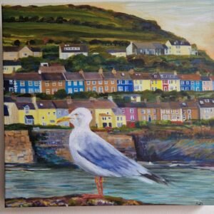 Chip stealer print on canvas