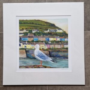 Ltd.ed giclee print, mounted of Chip Stealer (small)