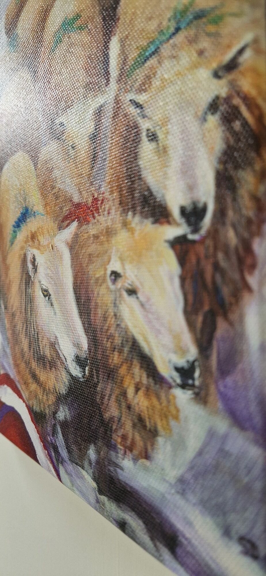 Teatime II 12'' x 12'' print on canvas - Image 4