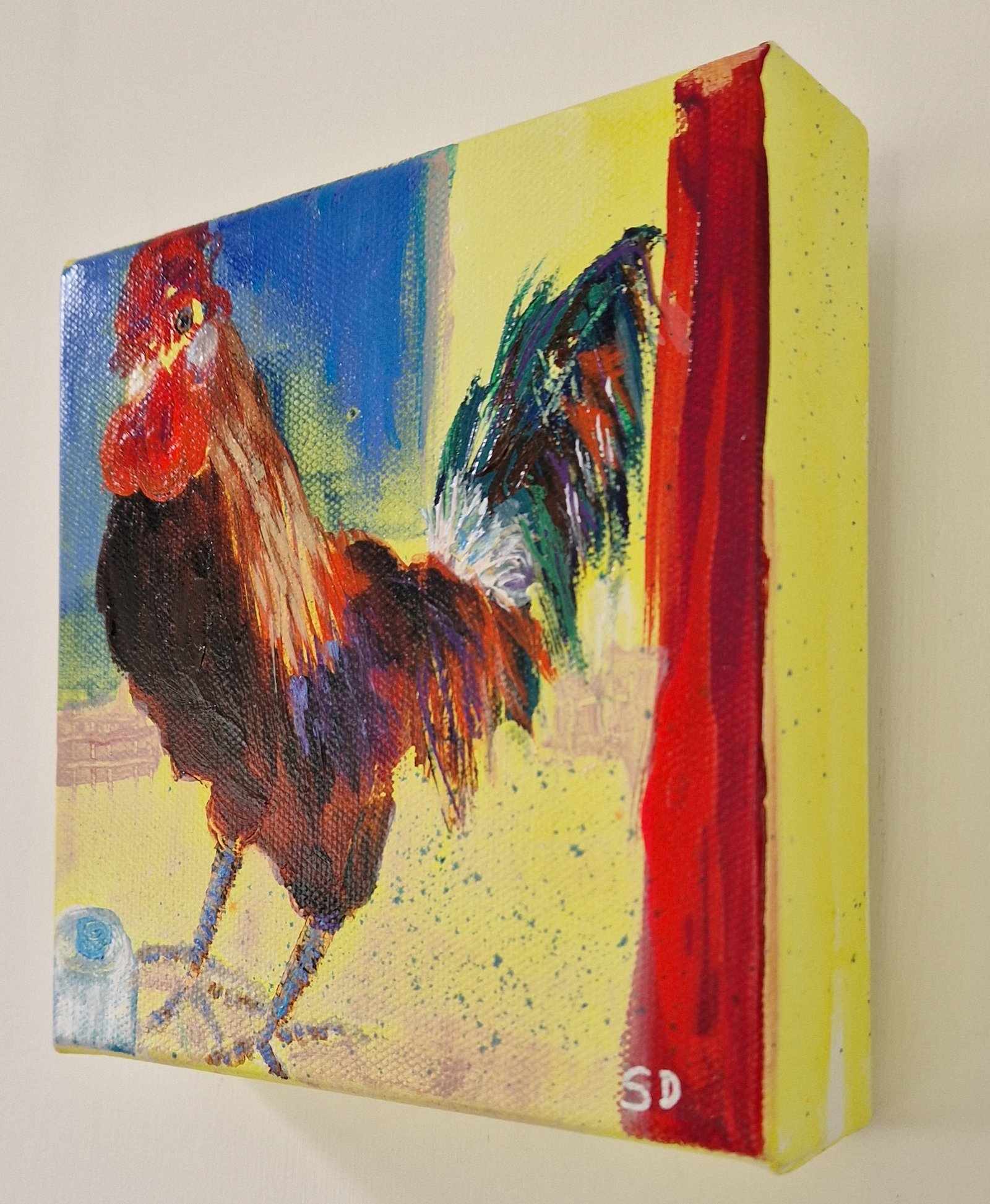 Snake Plisken...aka proud rooster a portrait by Sue Dewhurst - Image 3