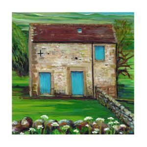 Barn with Blue Doors ltd. ed. giclee print