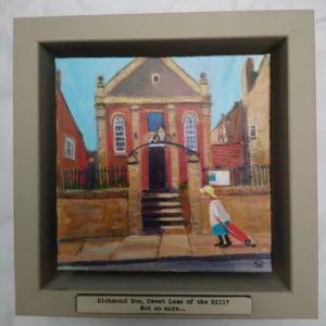 Original painting of Richmond Ros, Sweet Lass of the Hill? Not so sure...